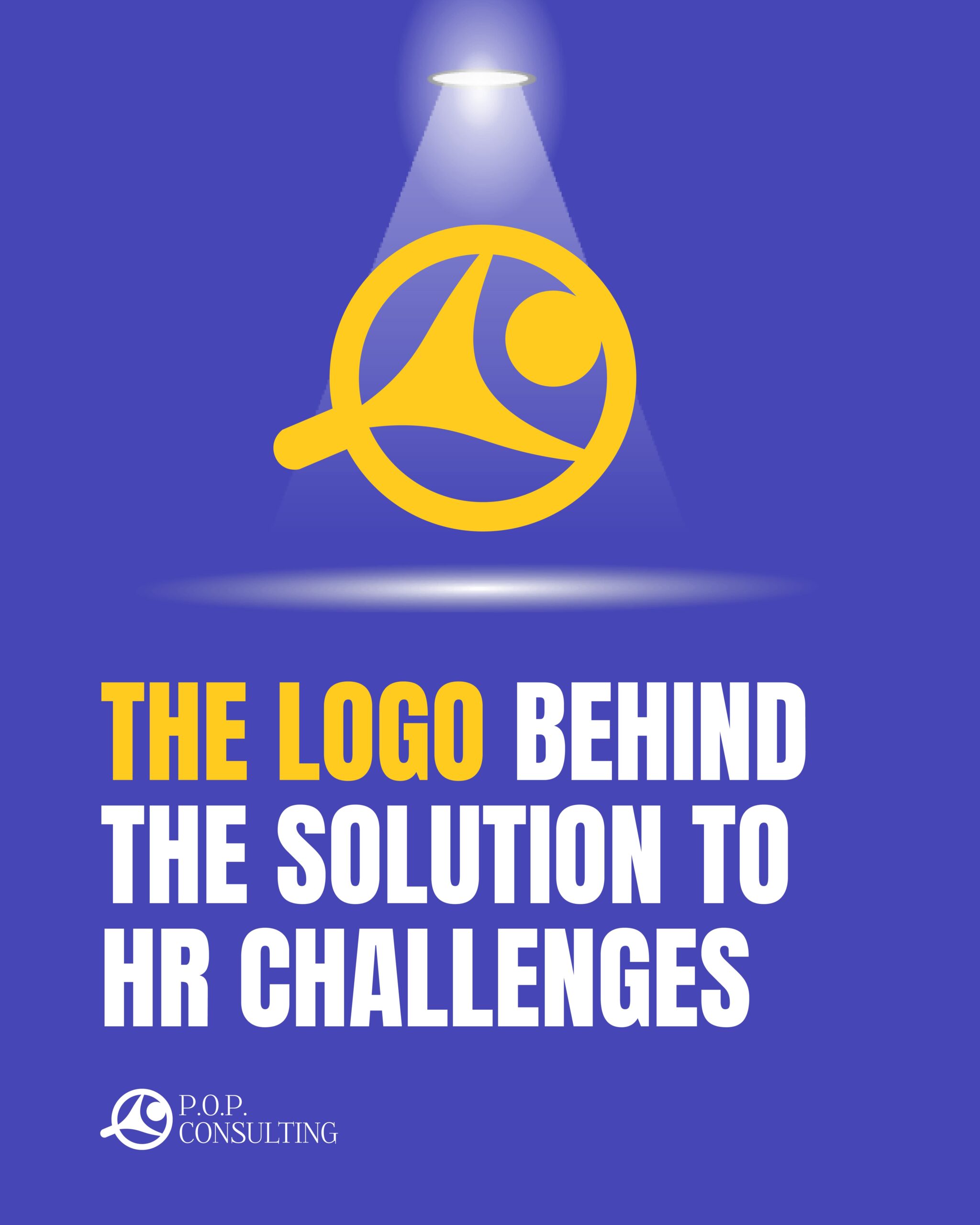 POP Consulting brand colors representing talent acquisition strategy